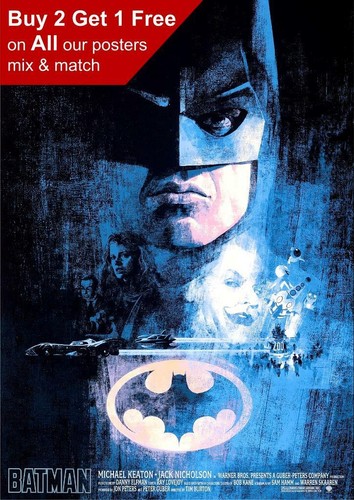 Batman 1989 movie poster - 1989,