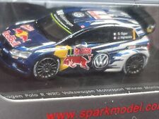 SPARK 87S136 VW Polo V R WRC blau Winner Rallye de Monte Carlo 2015 1:87 OVP ‘18