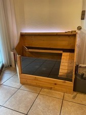 Meerschweinchenstall aus  Massivholz (Offenstall)