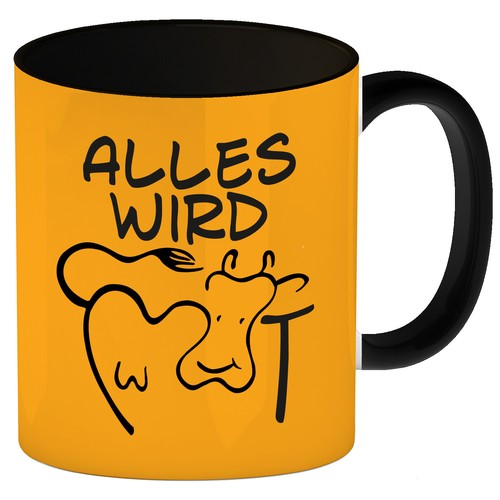 Alles wir kuht kaffeebecher - wir,