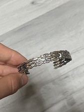 Y2k Vintage Armreif Fische 925