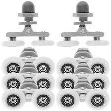 8 PCS Duschtür Rollen