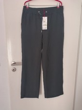 Dunkelgrüne Stoffhose von