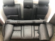 BMW 5er E61 Rücksitzbank Rücksitz Leder Dakota Schwarz  ✅