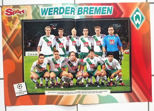Bravo sport poster werder - bravo, sv