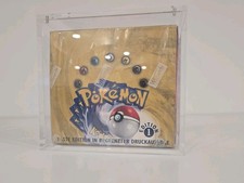 Booster Box Display 1st Edition 1999 Pokemon Base Set deutsch OVP sealed