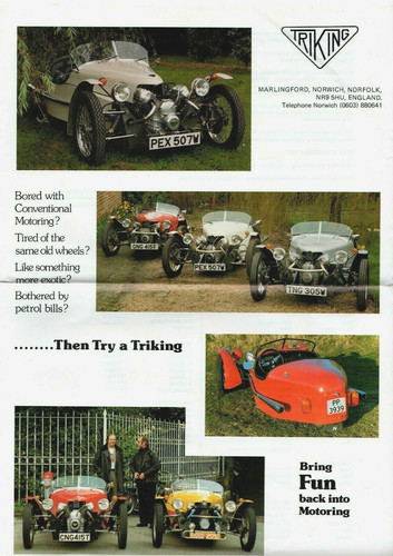 Triking kit car 1981 1982 - triking, uk