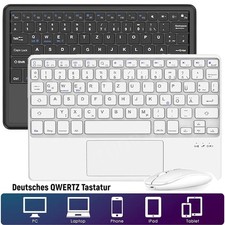 QWERTZ Bluetooth Tastatur Maus