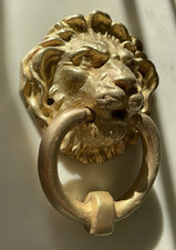 Rarer und Antiker Türklopfer aus Kupfer im Jugendstil (massiv)