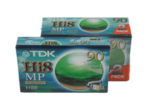 3 x TDK Hi8 Kassetten 90