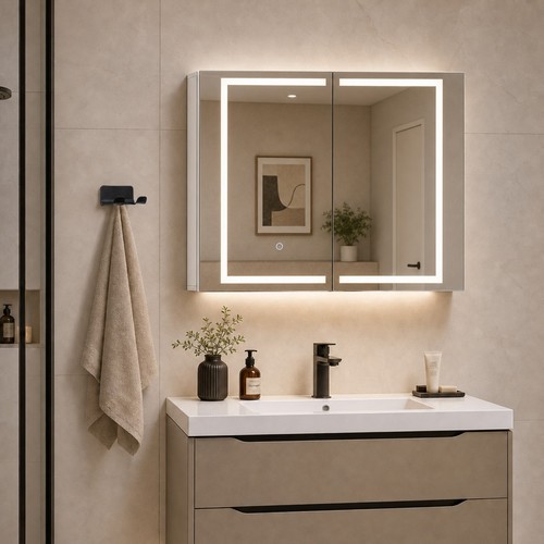 Spiegelschrank led touch - spiegelschrank,