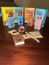 American Spirit Zigarettendosen 4 Stück. Neue 