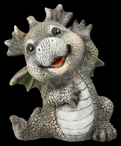 Gartenfigur lachender drache - gartenfigur,