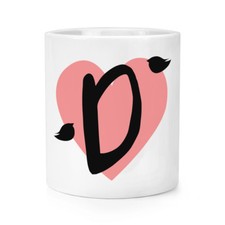 Buchstabe D Herz Alphabet