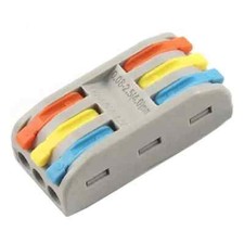 Durchgangsklemme 3 Polig Elektro Leiter Kabel Klemme 3 Phasen Verbindungsklemme