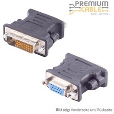 DVI-D 24+1 auf VGA Adapter 4K 1080P Full HD 3D Dual Link VGA Buchse Konverter