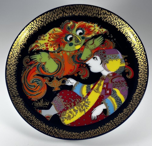 Rosenthal porzellan wandteller - rosenthal,