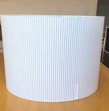 Waldi (Waldi-baby) Lampenschirm Hängelampe Kinderzimmer Stoff Blau-Weiß 34×24 cm