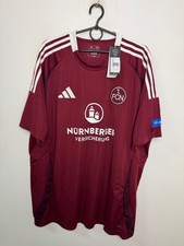 FC NÜRNBERG 2024/2025 HOME FOOTBALL SHIRT ADIDAS SOCCER TRIKOT XXL ERWACHSENE