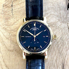 [243] Mühle Glashütte Teutonia IV Limited Gold Edition 18kt. 750 Full Set 1of100