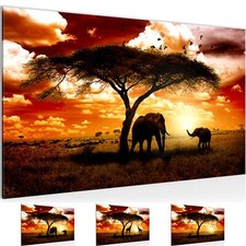 Wandbilder Wohnzimmer Afrika Sonnenuntergang Schlafzimmer Bild Modern Deko