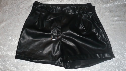 Kunstleder shorts 42 - ,