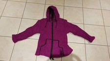 Wolljacke lila mit - lila,