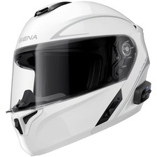 Sena OutRush R Klapphelm Weiss