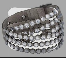 Original Swarovski  Crystal  collection Slake Armband Grau