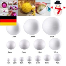 10 X Solide Schaumstoffkugeln