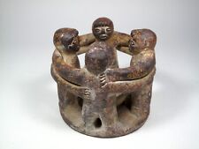 keramik teelicht kerzen halter freundeskreis mexiko vintage maya azteken