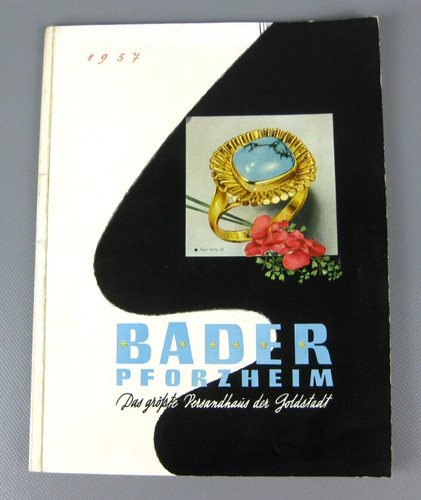 Alter katalog bader - katalog, pforzheim