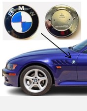 BMW Z3 Seitengrill-Kotflügel-Emblem, 78 mm, Logo-Abzeichen, rund, 51141970248