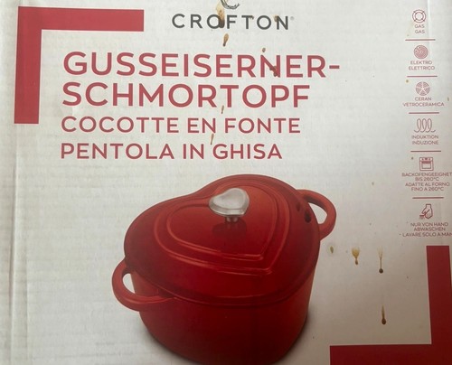 Crofton schmortopf herzform - schmortopf,