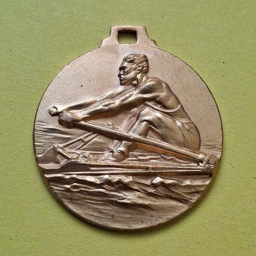 Golden medaille ruderer - golden,