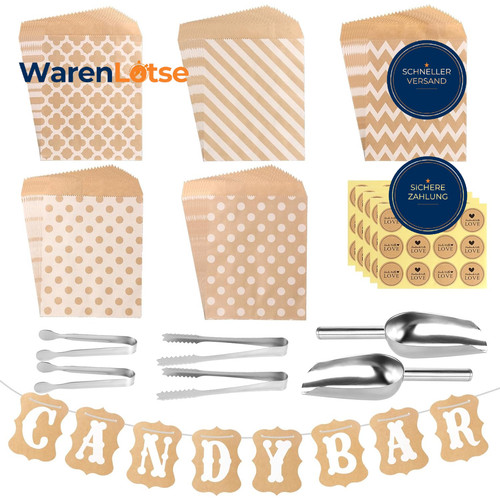 Candy bar zubehör set - set, 81