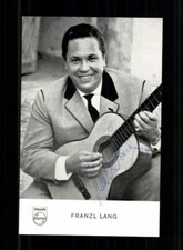 Franzl Lang  Autogrammkarte Original Signiert Musik + 1332
