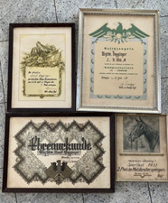 4 Stück alte Militär