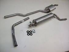 Auspuff Auspuffanlage Abgasanlage 3tlg. Mercedes W123 Diesel 200-300D Bj. 76-85