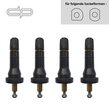 4x Gummiventil RDKS TPMS für
