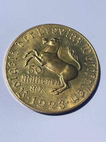 Provinz westfalen notgeld - provinz,