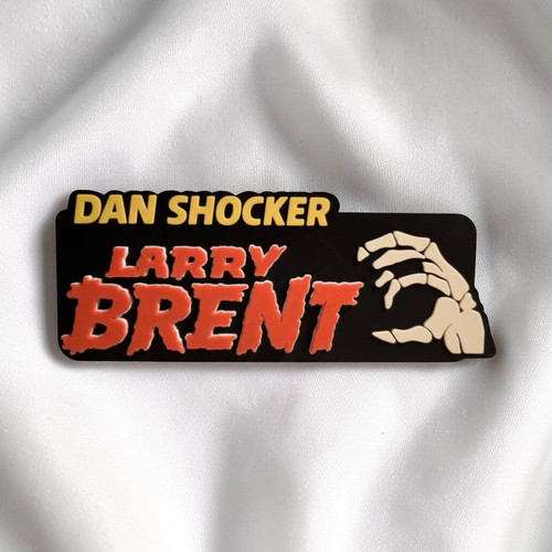 Larry brent logo aufsteller - brent,