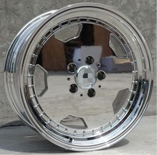 4x Für Mercedes R107 W124 R129 W201 w126 w140 Aero Classic Alufelgen Felgen 18"
