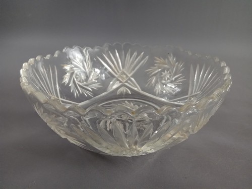 Alte glasschale obst schale - alte,
