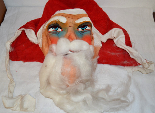 Alte ddr weihnachtsmann maske - alte,