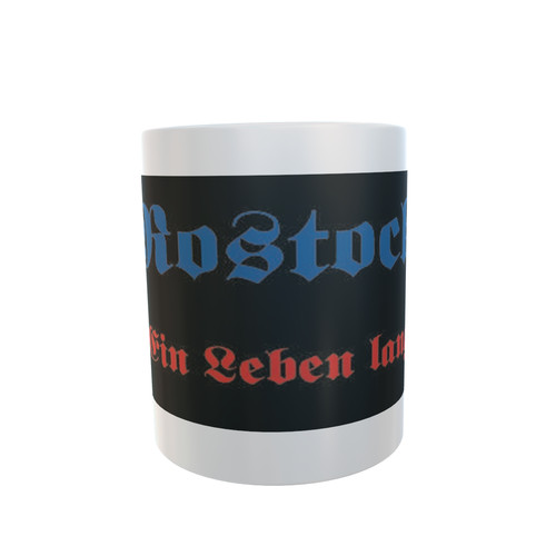 Tasse rostock ein leben lang - rostock,