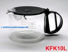 Braun AX13210010 10 Tassen Glaskanne KFK10L Aromaster Ersatzkanne Aroma-Deckel