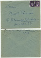 83638 - Beleg - Frankfurt-Höchst 17.4.1944 nach Hohensalza