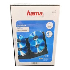 Hama 51186 DVD-Leerhülle Quad