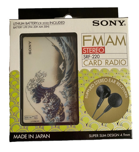 Radiokarte sony srf 220 - ,
